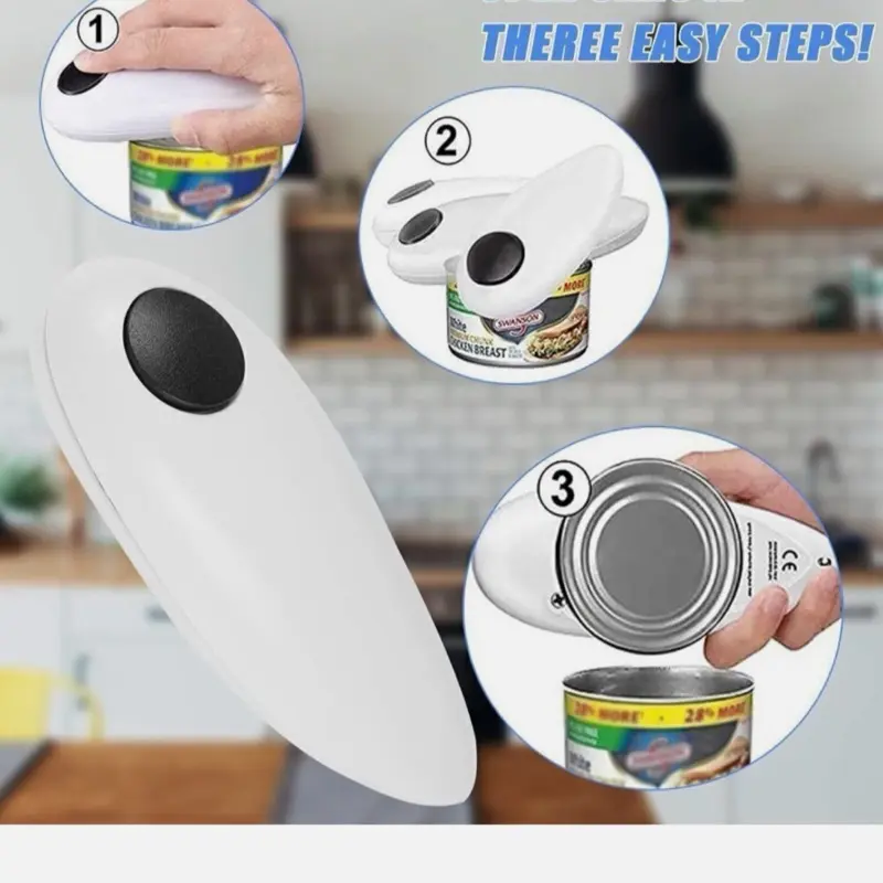 Electric Can Opener & bottle opener for Easy Kitchen Utensil Gadgets 3