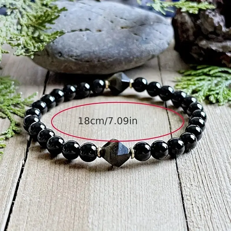 Protection and manifestation natural beaded stone bracelet, fashion accessories unisex men and women jewerly meditation energy bracelets 2