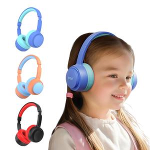 Wireless Over-ear Headphone, Foldable Headphone with 85dBA Safe Volume Control, Bluetooth-compatible 5.3 Wireless Headphones for Travel & School, Audio
