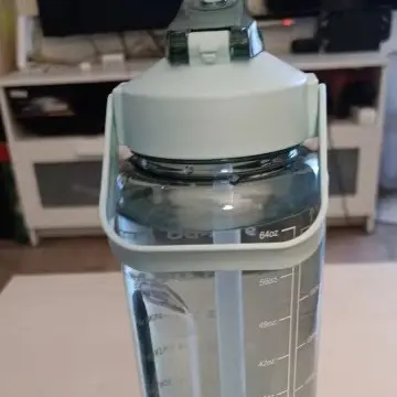 2L Large Capacity Water Bottle – Portable Sports Drink Cup with Straw & Time Marker for Gym & Outdoor Fitness Drinkware Tumbler 8