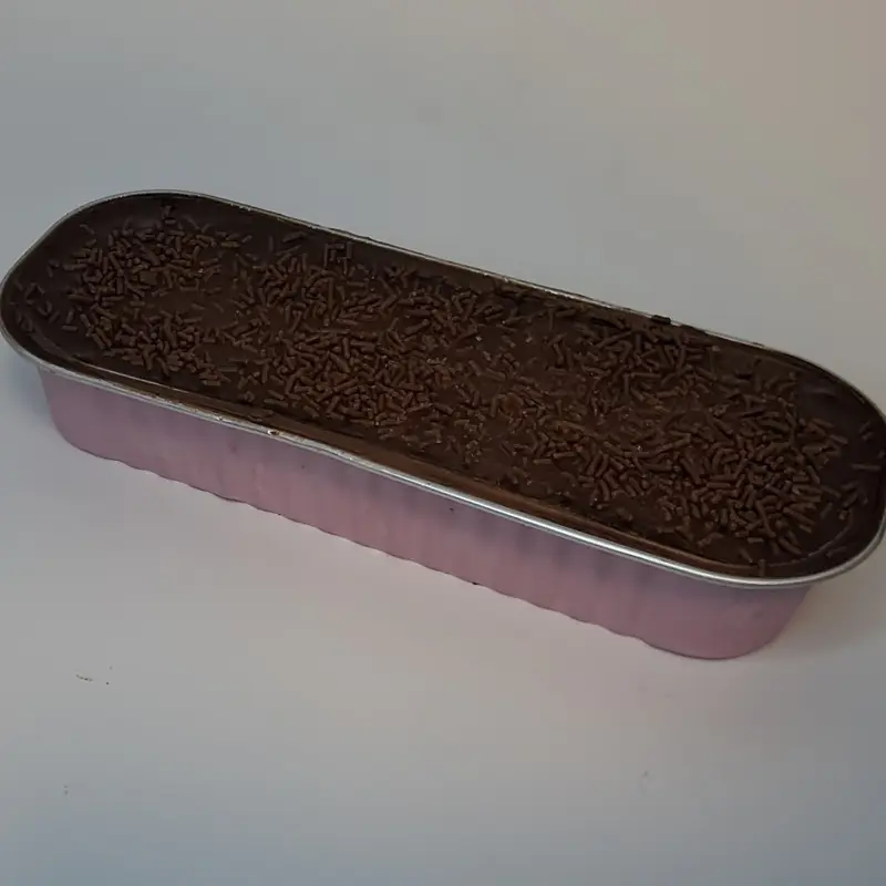 Classic Chocolate School Cake in a tin 4