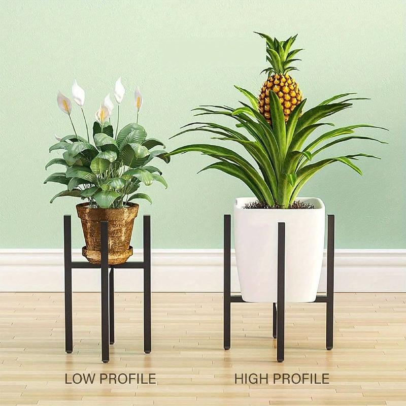 Adjustable Plant Stand Adjustable Width And Height For 28-34cm Plant Pots Metal Plant Holder Stand Display Flower Stand Holde 5