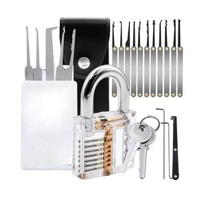 Rotating Bending Tool, Stainless Steel Rotating Bending Tool, Locksmith Tools, Multifunctional Professional Hand Tool for Lock Repair