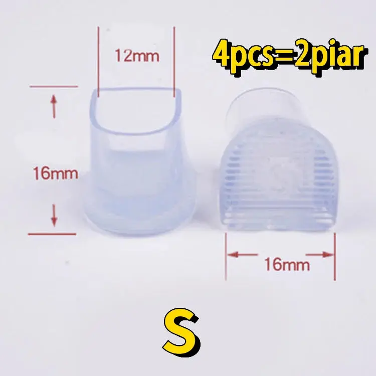 4PCS Silicone Heel Protectors | Anti-Slip Stiletto Covers for Dancing & Weddings 👠✨ 2