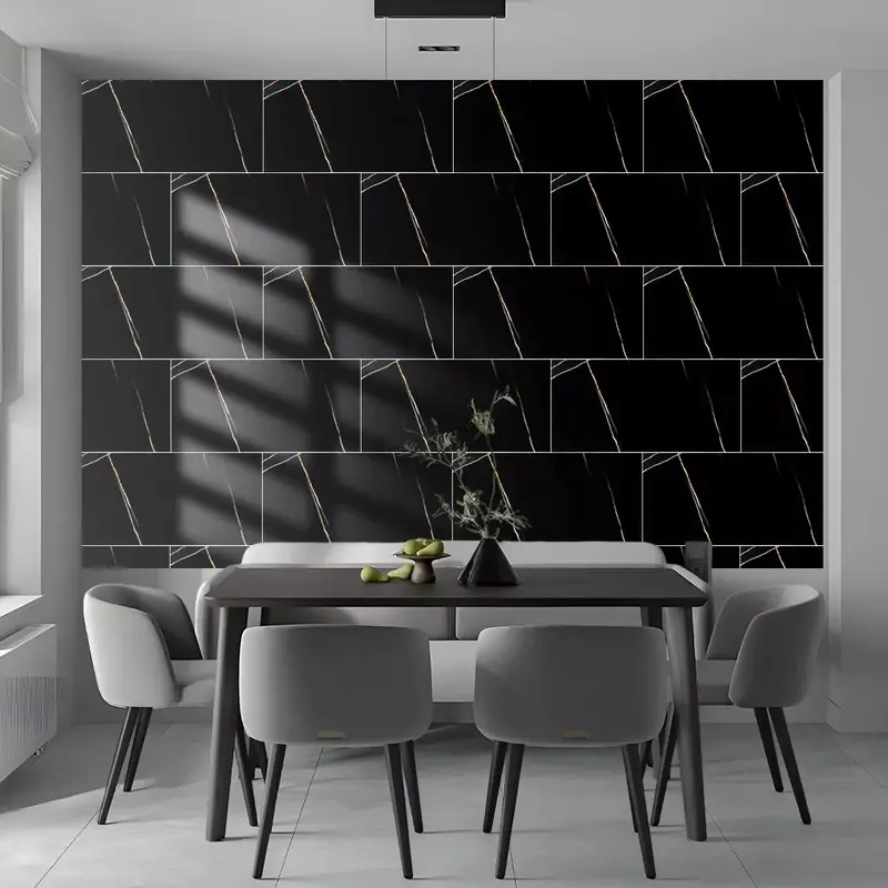 10x Marble Tiles Sticker Self-Adhesive Stick On Kitchen Home Wall Bathroom Decor subway marble  wall  sticker marble  wallpaper kitchen  wallpaper kitchen  fitters 3