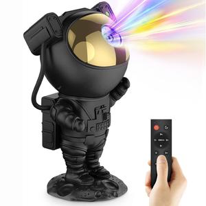 Astronaut Design Projector Night Light, USB Powered LED Starry Sky Projector Lamp with Remote Control, Decorative Ambient Light for Bedroom, Living Room