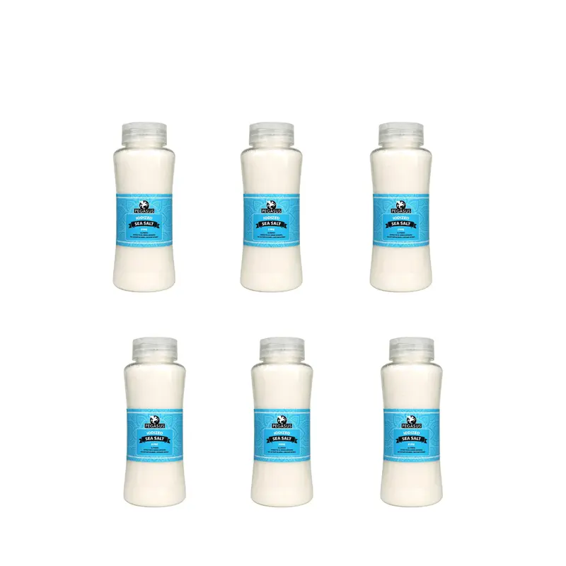Pegasus iodized sea salt fine 6x800g 1