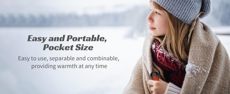 FANDLISS Hand Warmers Rechargeable 6000mAh, 2025 New Hand Warmers Reusable 2-Pack, Portable Pocket Hand Warmer 3 Heating Modes USB Electric Split Rechargeable Hand Warmer for Outdoor Sports,Camping,Christmas FANDLISS Hand Warmers Rechargeable 6000mAh, 2025 New Hand Warmers Reusable 2-Pack, Portable Pocket Hand Warmer 3 Heating Modes USB Electric Split Rechargeable Hand Warmer for Outdoor Sports,Camping,Christmas