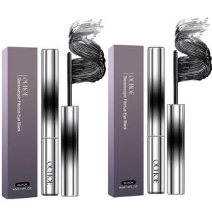 Long Lasting Mascara, 2 Counts/set Waterproof Eyelash Extensions Mascara, Professional Eye Enhancement Makeup Products for Women