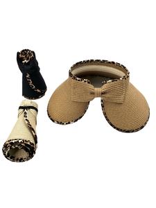 Women's Fashion Leopard Print Bucket Hat, Casual Foldable Sun Hat for Women & Girls, Fashion Accessories for Daily Wear