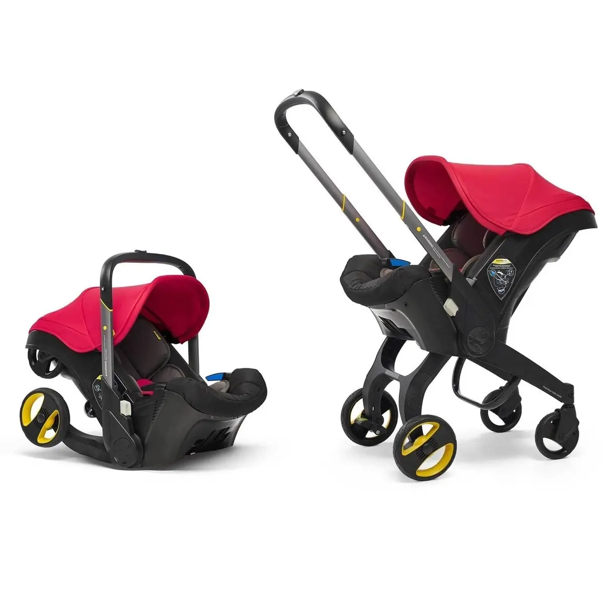 Portable Baby Stroller 4 in 1 Travel Pram Lightweight Cart for Baby