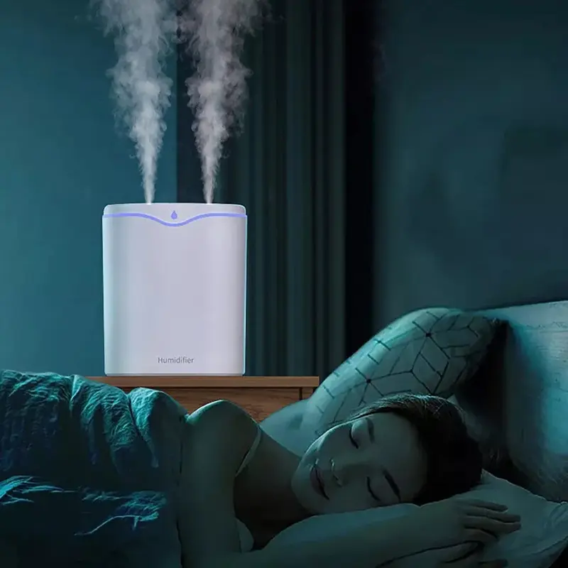 Oil Diffuser Air Humidifiers Cool Mist Humidifier for Bedroom Large Room Home UK 6