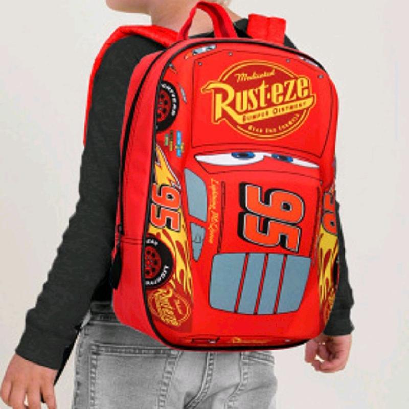 Lightning McQueen 3D Backpack for Boys - Kids Rucksack Car, Perfect for School and Travel 5