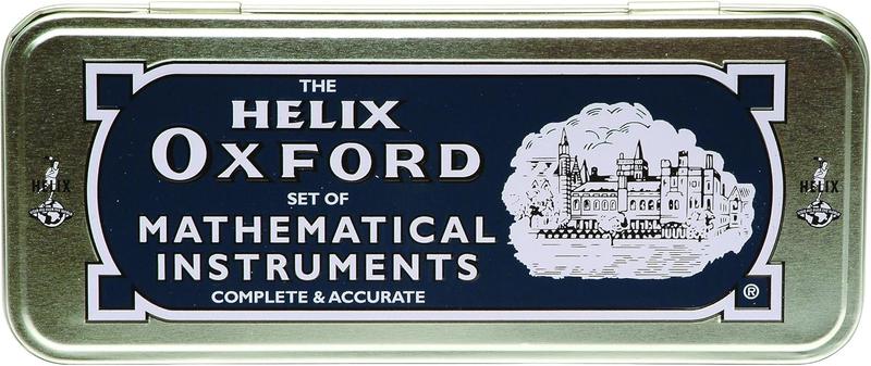 Product Introduction of Oxford Maths Set with Storage Tin - 10 Piece Maths Equipment Set 4