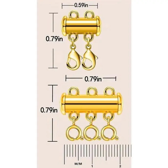 Layered Necklace Spacer Clasp