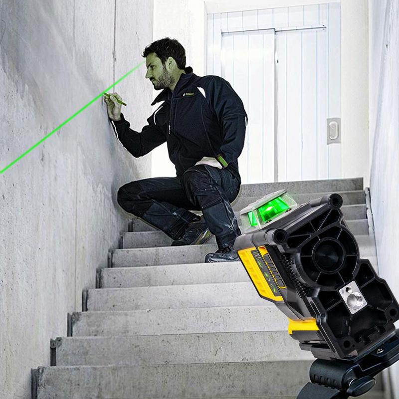 12 Lines 3 Sides 360 Â° Vertical Laser Level with Green Light 6