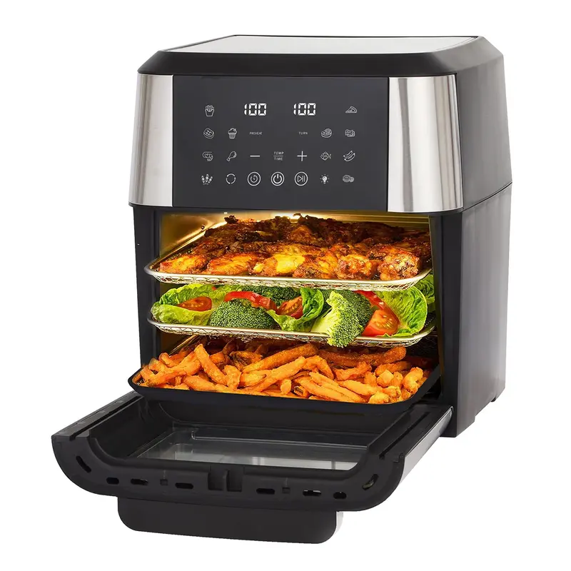 12L  Fryer 1750W Large Baskets Digital Heathy Cooker Kitchen Oven Low Fat UK glass    fryer   fryer fryer 5