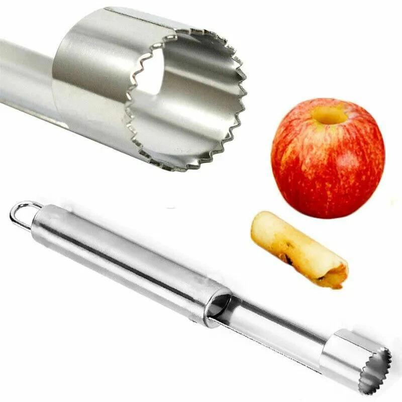 Apple Corer Stainless Steel Core Remover Kitchen Tool Fruit Pip Pear Utensil 6