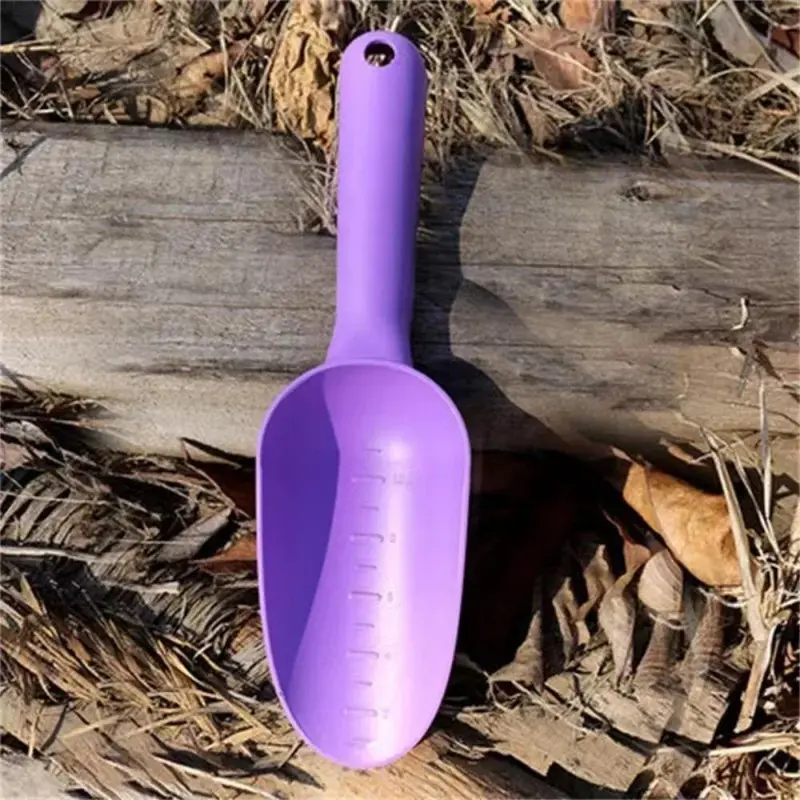 Garden Shovel Plant Hand Trowels Soil Planting Digging Transplanting MultiFunction Beach Sand Pet's Food Scoop Garden Tools 7