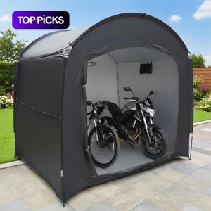 Bike Storage Shed Tent, Outdoor Portable Bicycle Storage Sheds Bike Covers Shelter for Motorcycle, Garden Tools, Toys, Lawn Mower, Ebike Cover