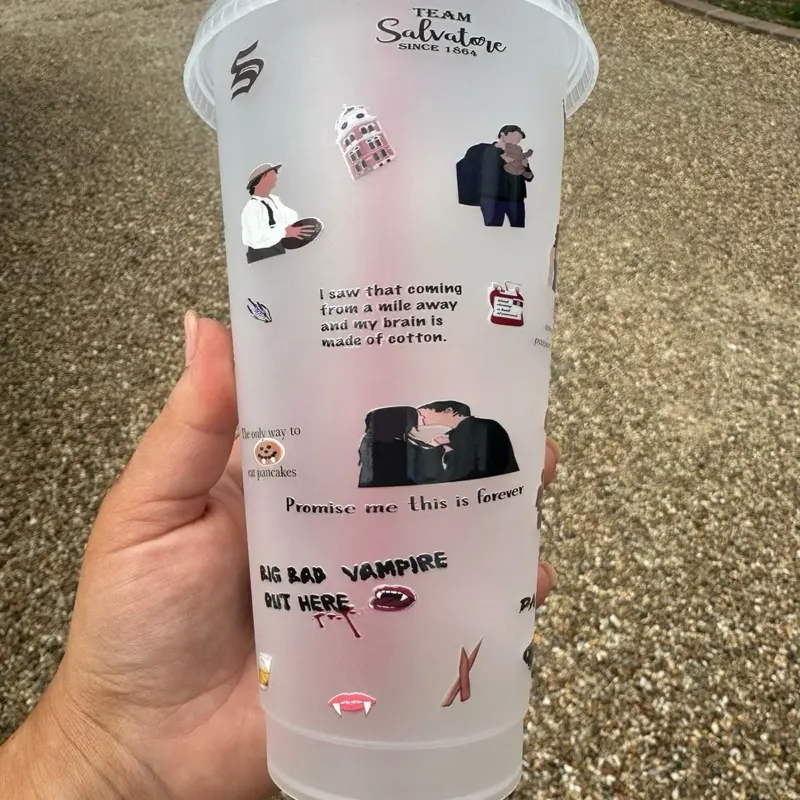 Damon vampire diaries cold cup 1