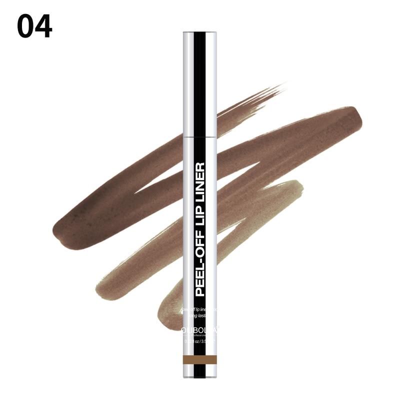 Product Introduction of Popular tear off lipliner without fading and makeup lipstick 16