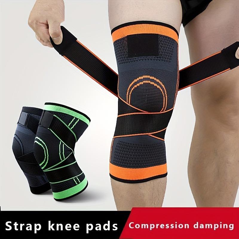 1pc Breathable Compression Knee Brace for Sports, Gym, Hiking, And Joint Support - High Elastic Knee Pad for Fitness 0