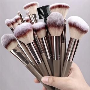 Beauty Makeup Brush Set, Soft Synthetic Pinhead Brushes, Blending Brush for Foundation, Premium Synthetic Powder Concealers Makeup Brushes, Eye Shadows Brushes, Cosmetics, Glam, Beauty Travel Brush, Eyeshadow Brushes, Makeup Brush Kit