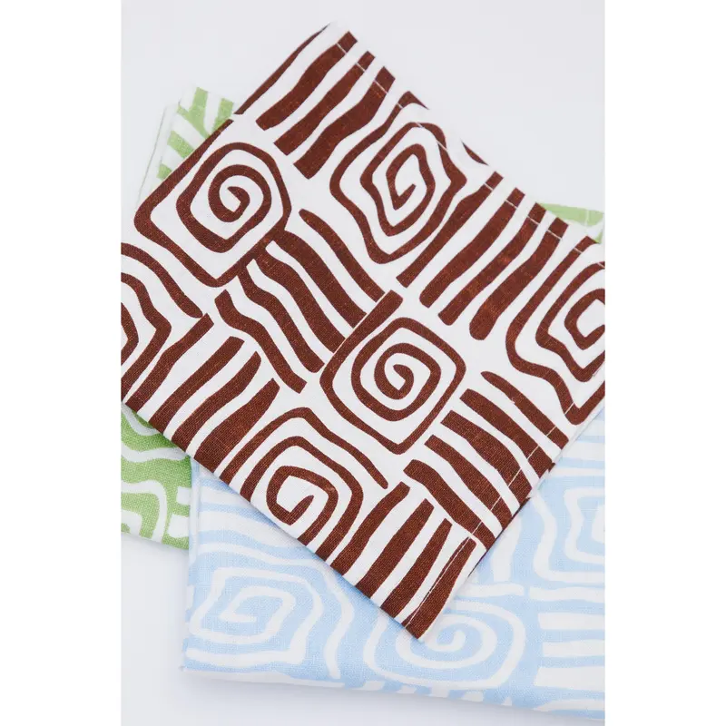 Athena Napkin Set | Cacao 1