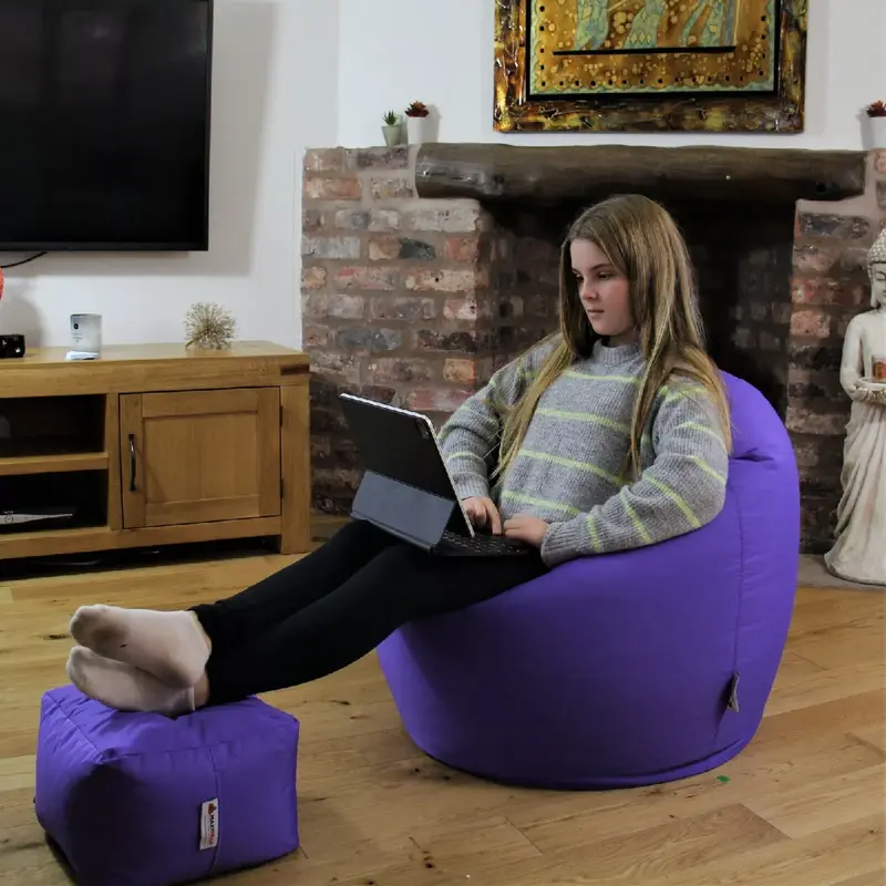 Bean Bag Chair Gamer Beanbag Adult Outdoor Gaming Garden Big Arm Chair Large 3