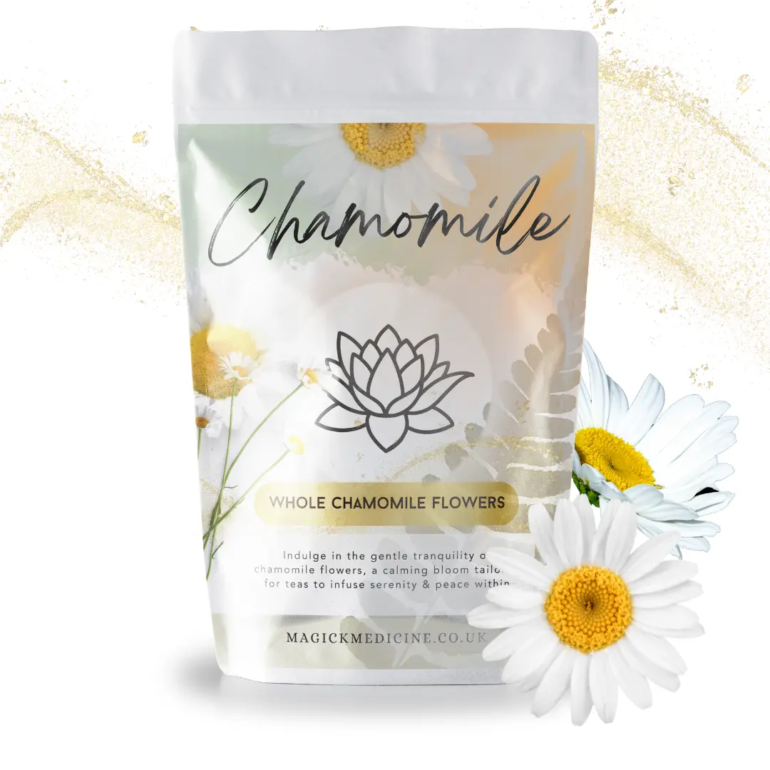 Chamomile | Camomile Premium Dried Flower Herbal Loose Leaf Tea Quality