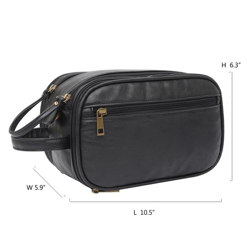 Men's Toiletry Bag Travel Organizer Cosmetic Bag 5