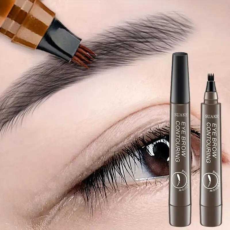 Waterproof 3D Liquid Eyebrow Pencil - Precision Contouring, Long-Lasting & Smudge-Proof, Sweat-Resistant for All Skin Types Makeup Cosmetic 1