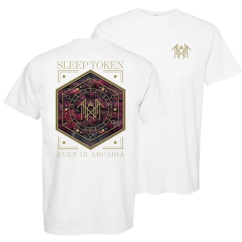 Sleep Token Even In Arcadia Album 2-Side T-Shirt, Double-Sided Graphic Unisex T-Shirt, for Men, for Women, Menswear Band Merch 5