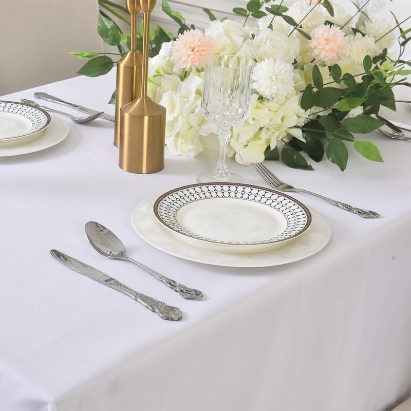 SAFFA LONDON Elegance Drape Luxury Tablecloth for Home Decor 0