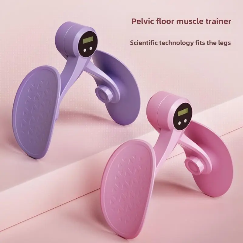 Leg Training Clip, 1 Count Adjustable Pelvic Floor Muscle Trainer, Thigh Exercise Equipment, Body Muscle Stretching Tool for Home Gym, Mother's Day Gift pink  gym  equipment tonal  gym  machine kickbacks  glute  machine   gym equipments 0