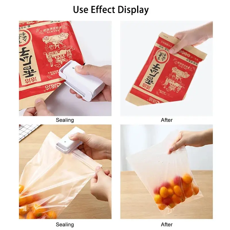 Mini Heat Bag Sealing Machine | Food Packaging Sealer | Thermal Plastic Sealer | Portable & Easy-to-Use 5