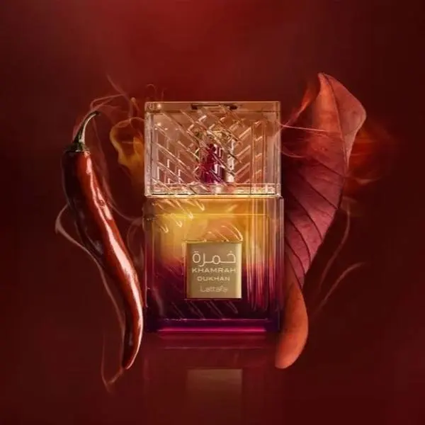 Khamrah Dukhan Eau De Parfum by Lattafa - Bold Fusion of Smoke, Spice, and Sweet Indulgence - 100ml