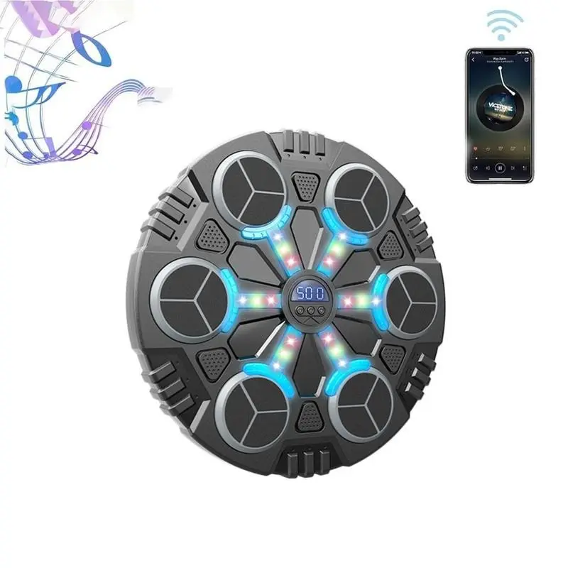 Smart Music Boxing Machine, Scoreboard Electronic Body Boxing Trainer, Fitness Boxing Machine, Indoor Fitness Equipment, Chrismats Gifts