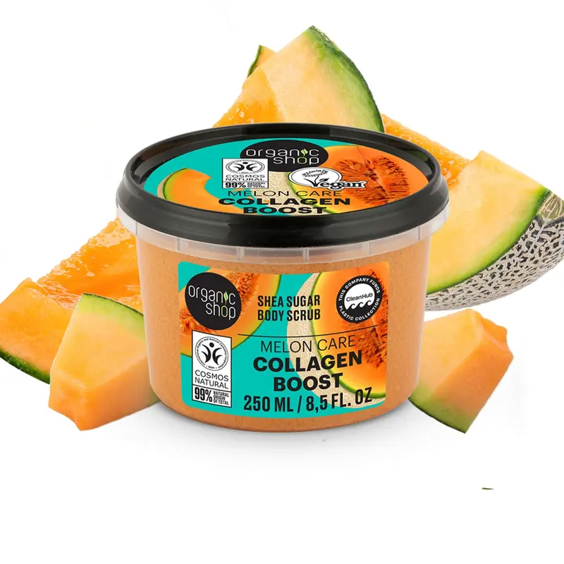 Organic Shop Collagen Boost Shea Sugar Body Scrub (250ml) (TT) 1