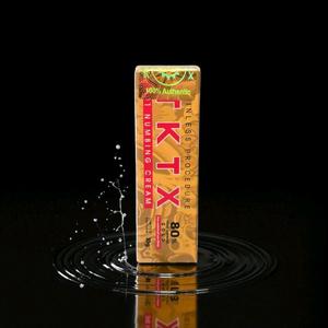 80% Gold Tattoo Numbing Cream TKT x sticker needle temporary lip product glitter henna black pen equipment derma stamp eyeliner sleeve beauty tools melting balm stencil red stick Cosmetic