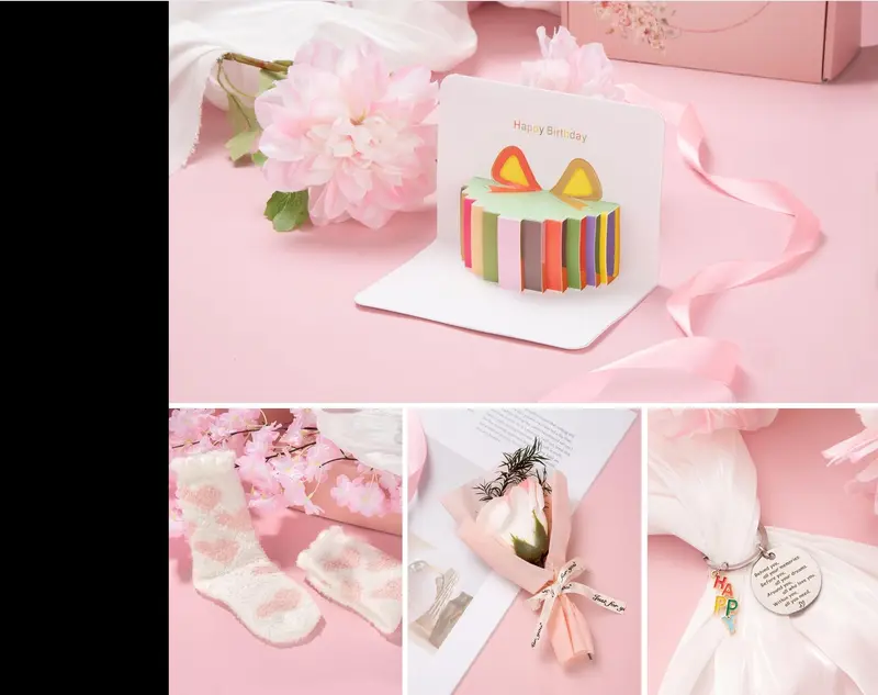 Birthday Gifts for Women, Gifts for Her, Mum, Best Friends, Sister, Wife, Girlfriend, Happy Birthday Hamper Gift Set for Women, Birthday Gift Ideas, Unique Gift Basket Birthday Presents for Women  Any Age 18th Birthday 30th Birthday 5