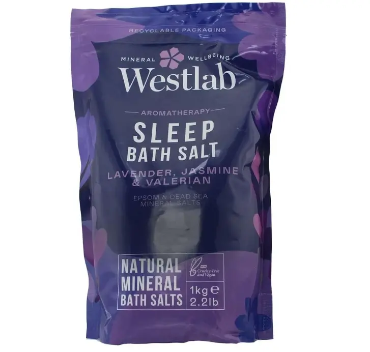 Westlab - Sleep Epsom & Dead Sea Bath Salts, 1kg 0