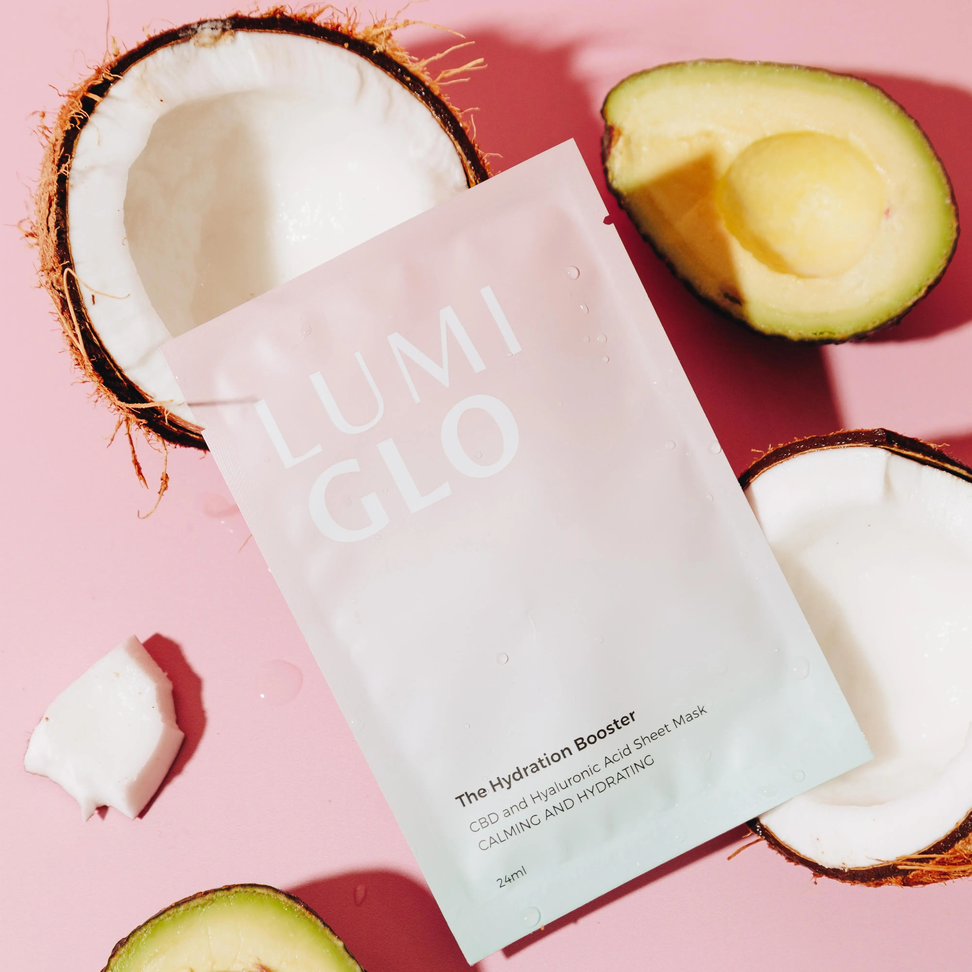 Hydration Booster Sheet Mask for Sensitive Skin - 24ml - Moisture, Hydrating