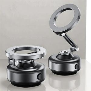 360° Adjustable Electric Vacuum Magnetic Suction Cup Smartphone Holder, Hands-free Car Cellphone Mount for Gym/Mirror/Smooth Surface, Mobile Phone Accessories, Car Mount, Universal Smartphone Holder, Car Phone Stand