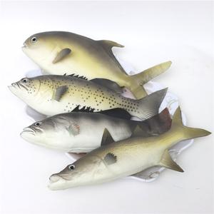 Realistic PU Fish Mode for Kitchen Home Market Display Photography Props
