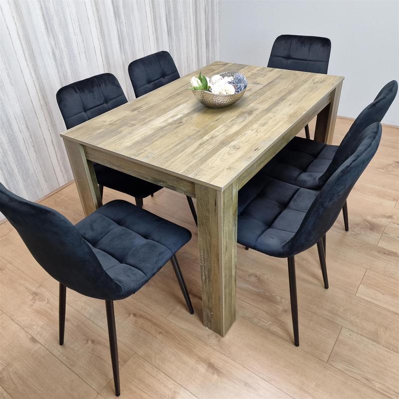Kosy Koala Dining Table Set with 6 Chairs Dining Room and Kitchen table set of 6 0
