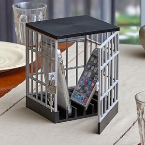 Mobile Phone Jail Cell Lock Up / Novelty Gift / Phone Storage / Productivity Booster