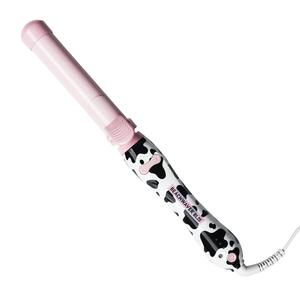 Beachwaver Co. B1.25 Rotating Curling Iron - Pink Wavy West - Lightweight Ceramic Curler For All Hair Types