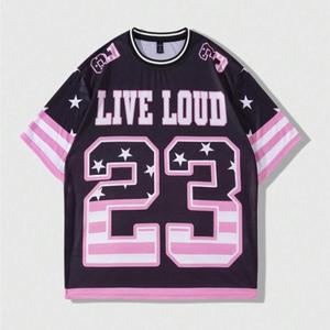 Free Customized Name and Number New Short-sleeved Jersey T-shirt Unisex